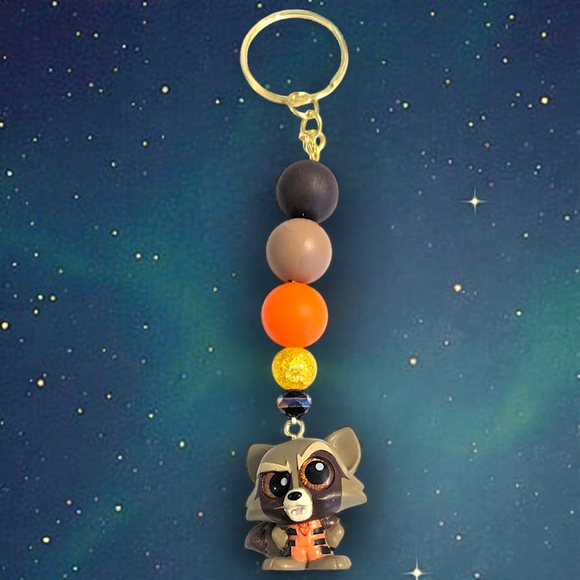 Accessories - Handmade Rocket Keychain